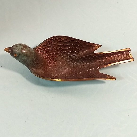 Vintage Judaica Dove Tray - Picture 2 of 4